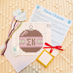 Cross Stitch Ornament Kit - Ball (Sigma Kappa)