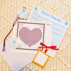 Cross Stitch Ornament Kit - Symbol (Sigma Kappa)