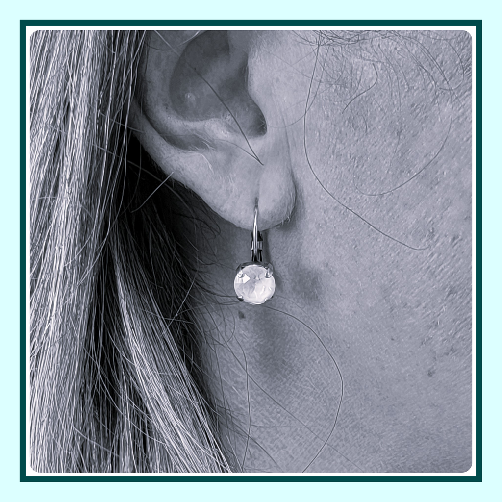 Crystal Trio Earrings - Sigma Kappa