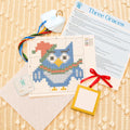 Ornament Cross Stitch Kit (Mascot) - Kappa Kappa Gamma
