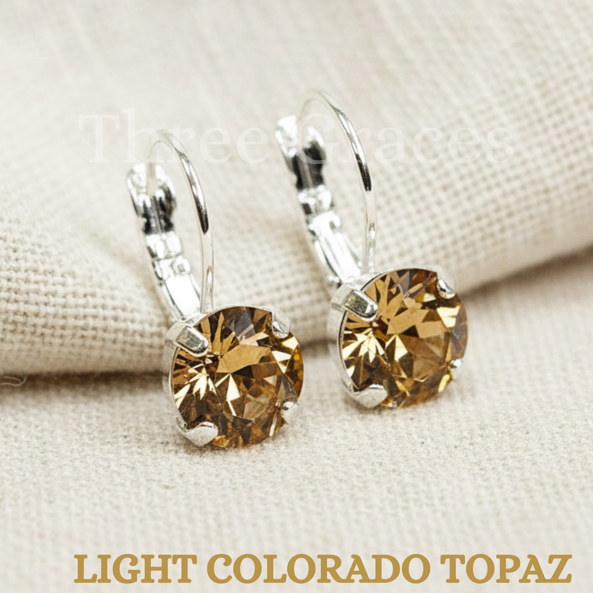 Crystal Earrings - Kappa Kappa Gamma