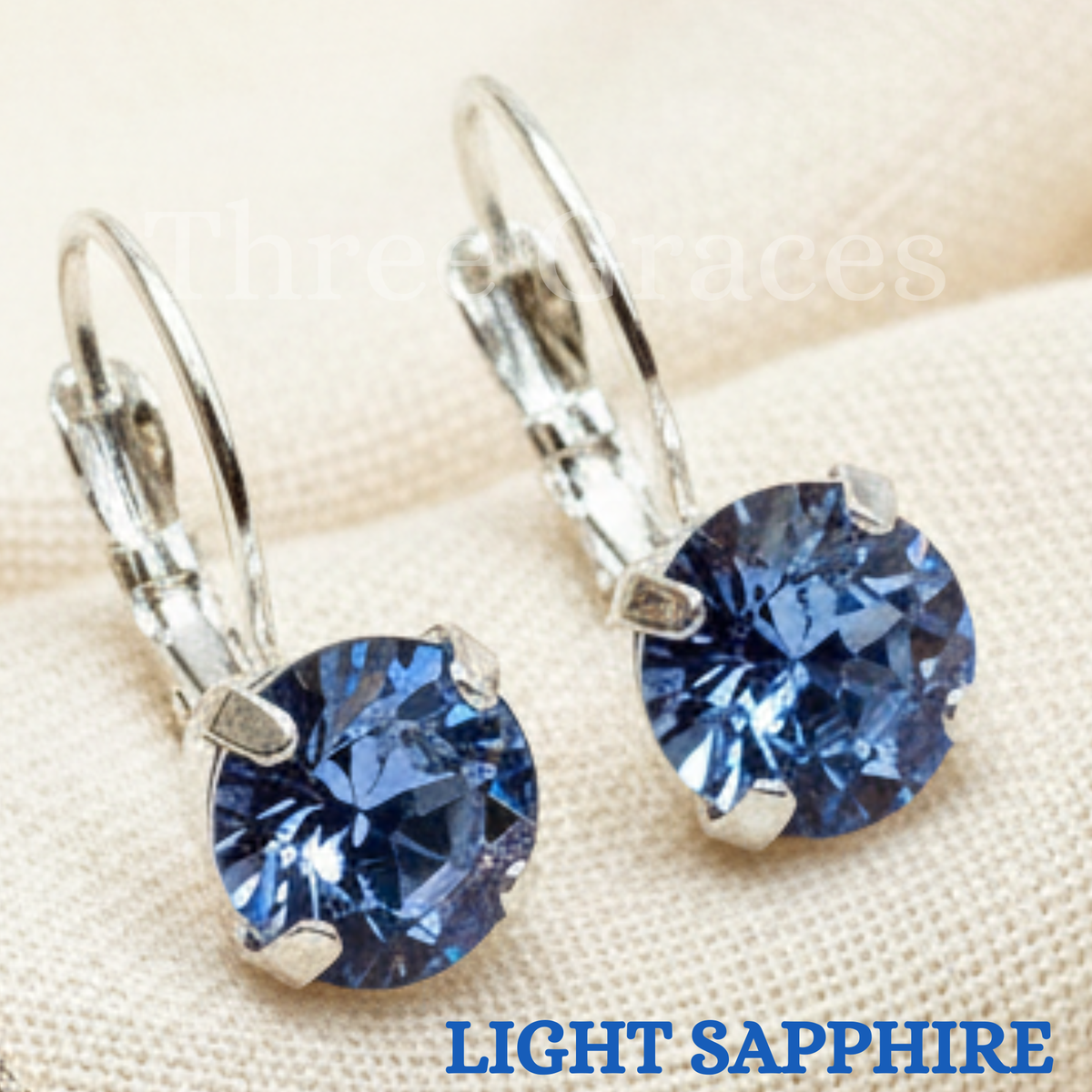 Crystal Earrings - Kappa Kappa Gamma
