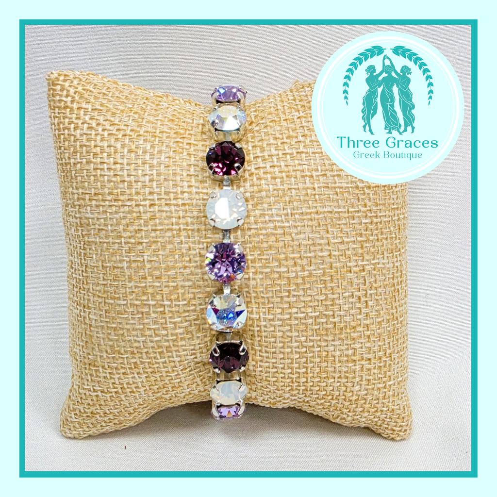 Crystal Bracelet - Sigma Kappa