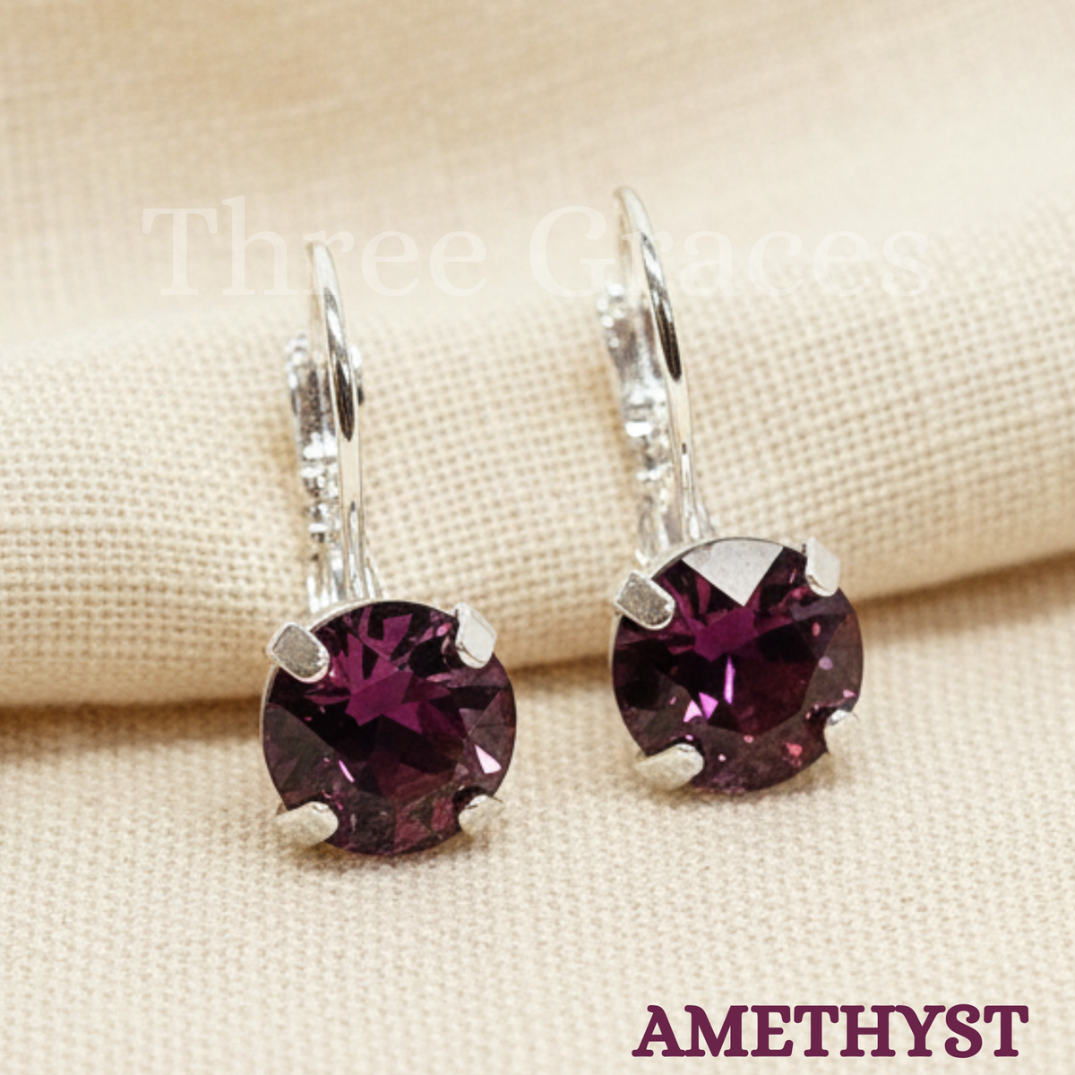 Crystal Earrings - Sigma Kappa